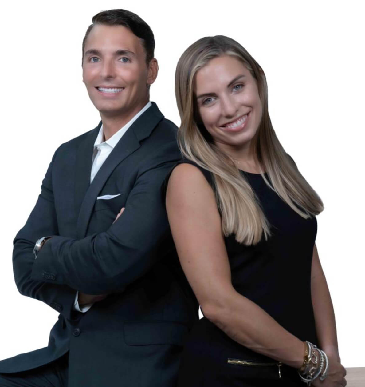Husband and wife property managers, Nicholas and Amanda Christo