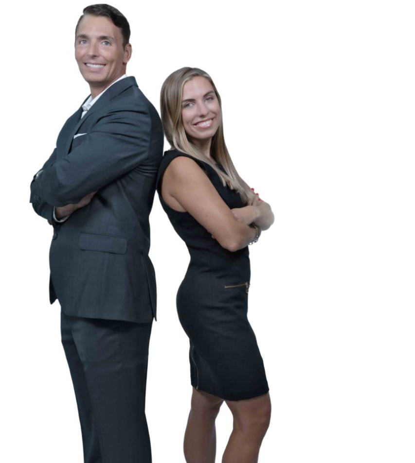 Husband and wife property managers, Nicholas and Amanda Christo